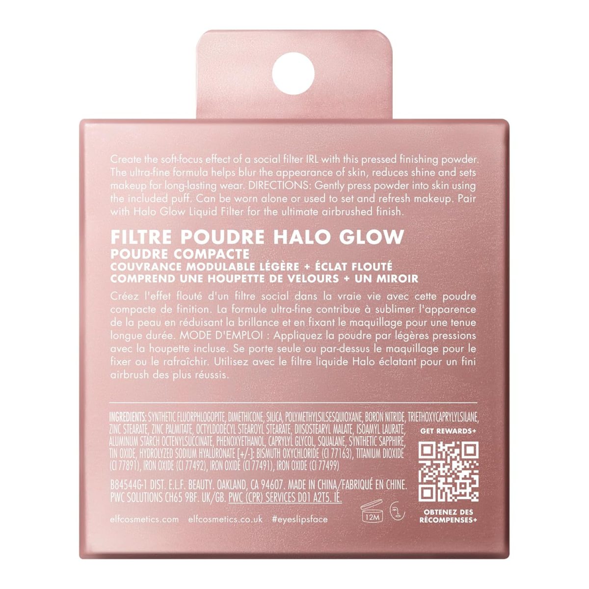 e.l.f. Halo Glow Powder Filter, Ultra-fine Finishing Powder (Fair Warm) - Image 10
