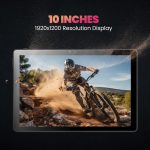Wishtel IRA Duo+ (10.1 inch) Tablet + Keyboard | 4GB RAM 64GB ROM | Wi-Fi + 4G Volte | Dual SIM | 8000mAH Battery | 2Ghz Octacore Processor | Android 11 | 4GB Tablet PC | Free Accessories, Black - Image 4