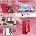 Motorola G85 5G (Viva Magenta, 12GB RAM, 256GB Storage) | 6.7" pOLED Display | Snapdragon 6 Gen1 Processor | 50MP OIS Camera | 16MP Front Camera | 5000mAh Battery | 33W Charging - Image 6