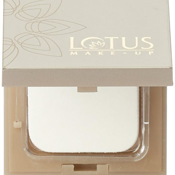 Lotus Makeup Pure Radiance Compact Matte Pearl | SPF 15 | Oil Control | Safe for Sensitive Skin | 9g