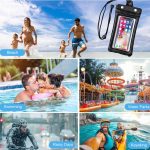 Humble Universal Waterproof Pouch with HD Clarity, Floating Design, Triple-Layer Locking System, and Hands-Free Lanyard – Perfect for Swimming, Boating, Pool, Beach – Fits Smartphones up to 6.9"–Black - Image 4