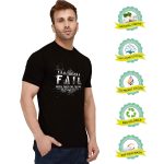 London Hills Men's Regular Fit Cotton Blend Half Sleeve Tshirt for Men | Printed T-Shirt for Men - Image 2