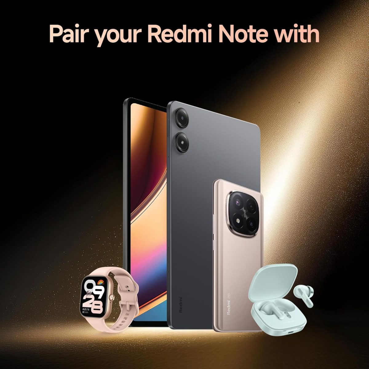 Redmi Note 14 Pro+ 5G Champagne Gold 8GB RAM 128GB Storage| 50 MP Triple Camera with Telephoto | Corning Gorilla Glass Victus 2 | IP68 IP69 | SD 7s Gen 3 - Image 10