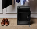 Amazon Basics Digital Safe With Electronic Keypad Locker For Home, Gross Capacity - 58L (Net - 51L), Black - Image 9