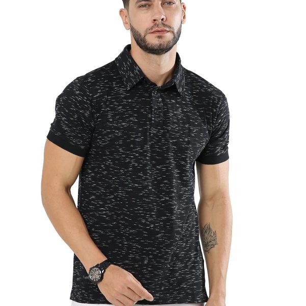 fanideaz Mens Half Sleeve Cotton Striped Branded Polo T-Shirt for Mens || Polo T Shirt for Men || Tshirt for Men Stylish