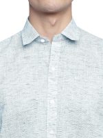 GHPC Cotton Linen Plain Solid Full Sleeves Regular Fit Formal Shirt for Men - Image 6