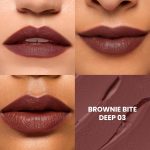 Typsy Beauty Cocoa Peptide Velvet Matte Lipstick | 8hr Wear, Soft Blur Finish, Lightweight Texture, Hydrating Nude Lipstick| Brownie Bite Deep 03 | Cocoa Peptides | Vegan & Paraben-Free 3.5g - Image 8