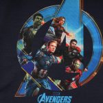 Marvel Avengers by Wear Your Mind Boy's Plain Regular Fit Long Sleeve Top (DMAF0120.3_Navy Blue4 7-8Y) - Image 3