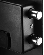 Amazon Basics Digital Safe With Electronic Keypad Locker For Home, Gross Capacity - 58L (Net - 51L), Black - Image 5