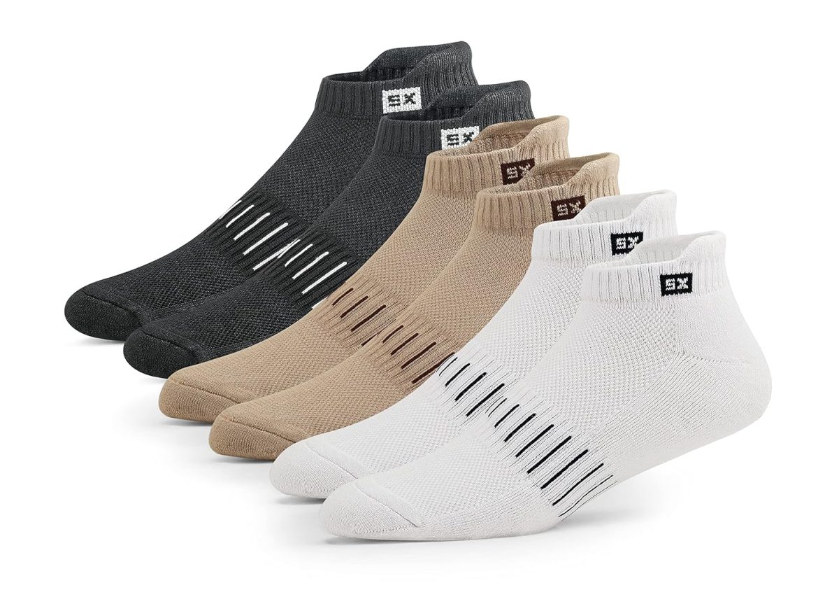 Supersox Bamboo Ankle Socks for Women Made of Sustainable & Eco Friendly Material - Athletic Softer than Cotton Socks, Anti Odour - Ideal forSports, Gym & All Day Wear (Pack of 3)