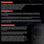 Activa 3 Liters Volcano Quick Water Heater Geyser, 3 KVA ISI Cooper Element, 0.8mm Anti Rust Coated 304L Pure Stainless Steel Tank, Auto Cut-Off, ABS Body, BEE 5 Start Rated Come with 5 Years Warranty - Image 7