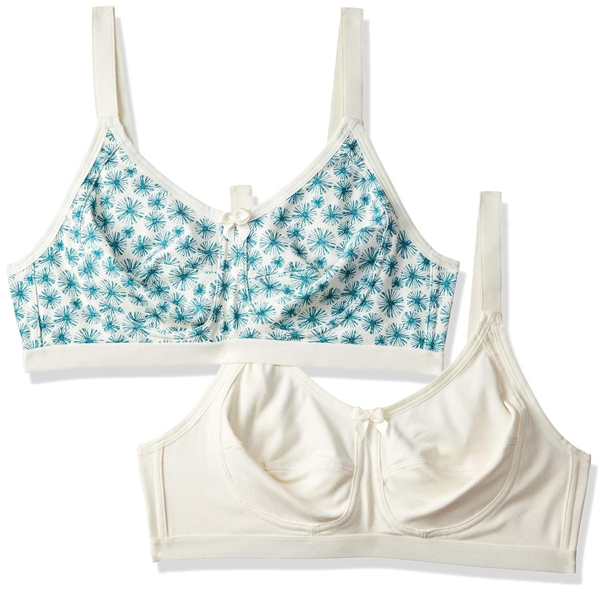 Ultimo Cotton Non Padded Wirefree Super Support Seamless T-Shirt Bra (Pack of 2)