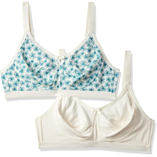 Ultimo Cotton Non Padded Wirefree Super Support Seamless T-Shirt Bra (Pack of 2)