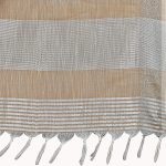 Rekha Maniyar Women's Jacquard Linen Saree With Unstitched Blouse Piece (SILVERLINEN_NS) - Image 7